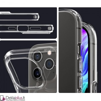 Spigen Liquid Crystal dėklas - permatomas (Apple Iphone 12/12 Pro) Spigen Liquid Crystal dėklas - permatomas (Apple Iphone 12/12 Pro)
